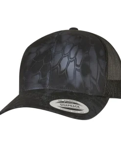 FLEXFIT kryptek trucker lippis - Musta Hot