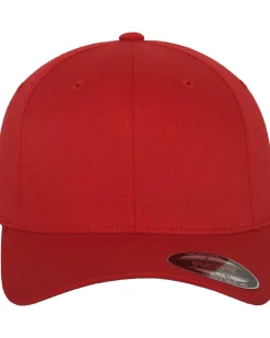 FLEXFIT wooly combed lippis - Punainen Outlet