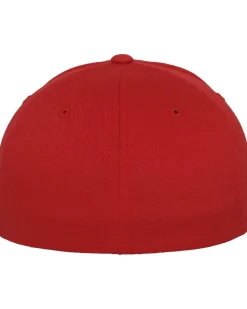 FLEXFIT wooly combed lippis - Punainen Outlet