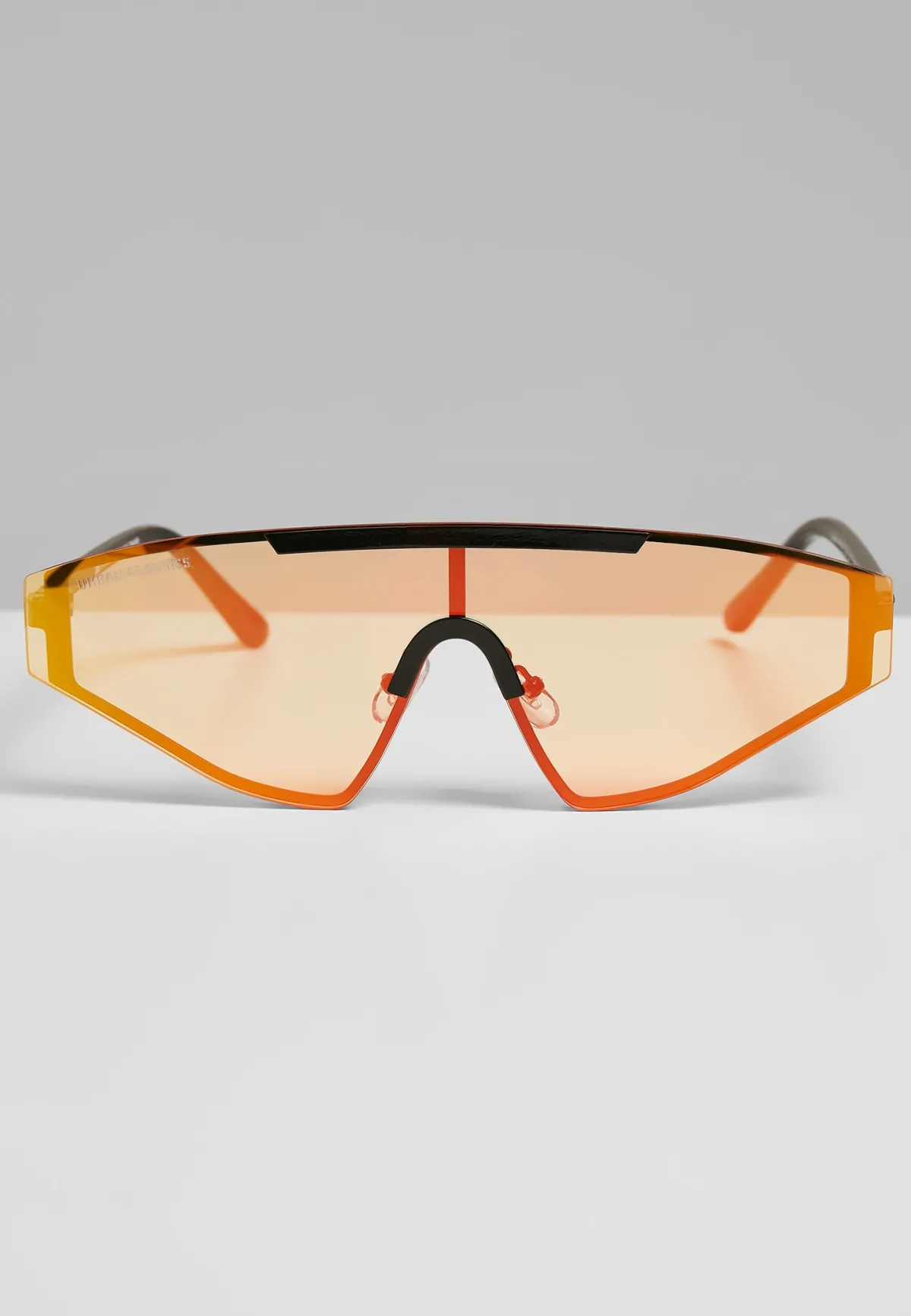 Urban Classics France 2-pack aurinkolasit - Musta/Oranssi Outlet