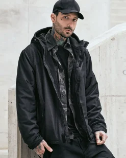 Brandit Frontzip tuulitakki - Musta Sale