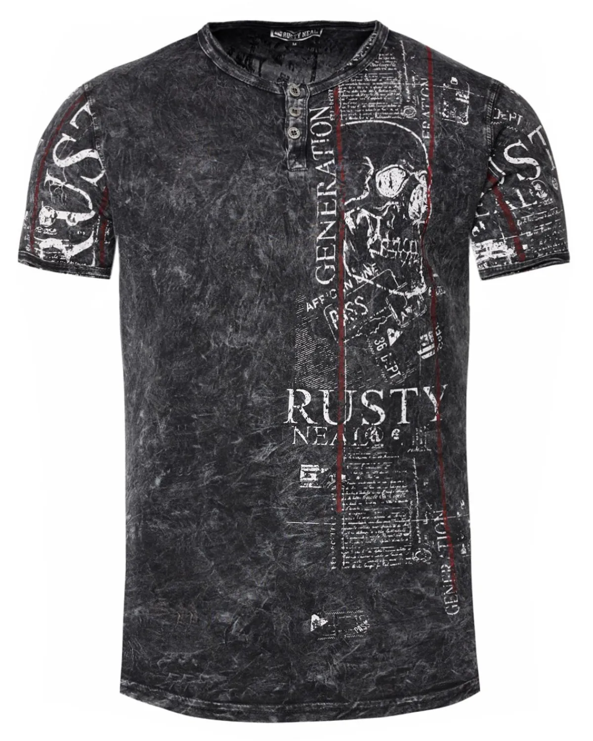 Rusty Neal Generation t-paita - Tumman Harmaa Best