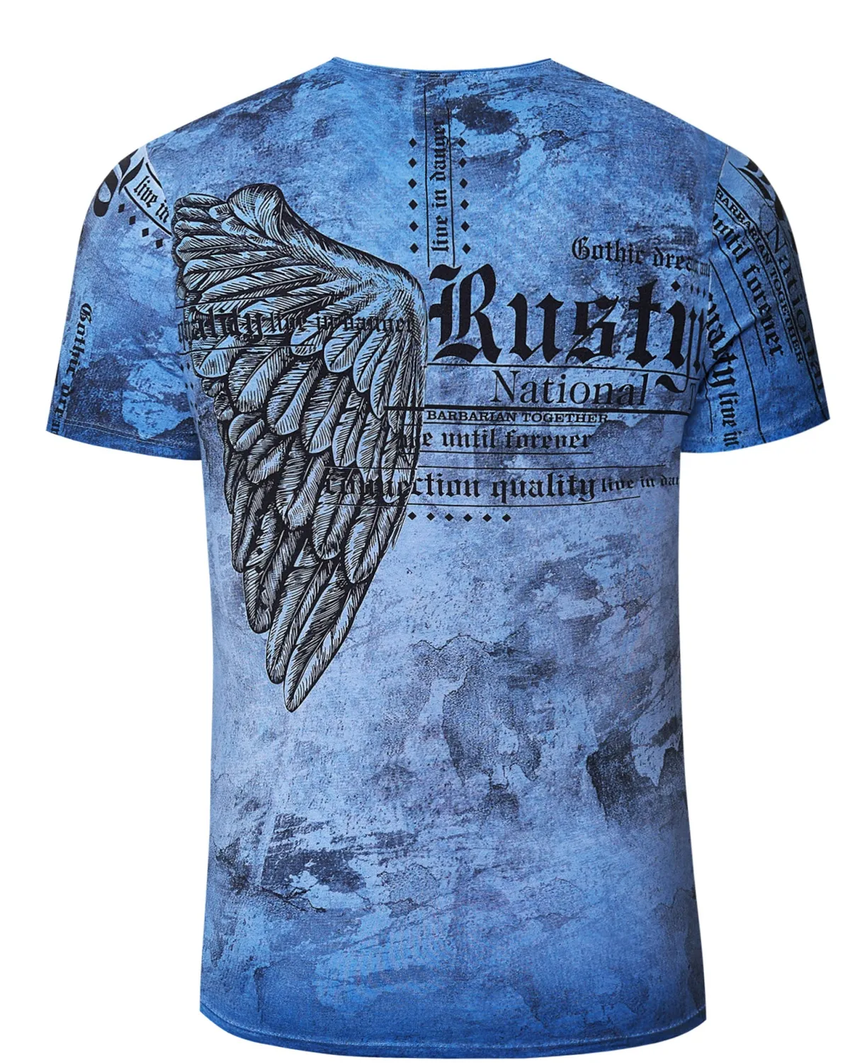 Rusty Neal Gothik t-paita - Sininen Sale
