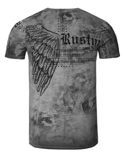 Rusty Neal Gothik t-paita - Tumman Harmaa Online