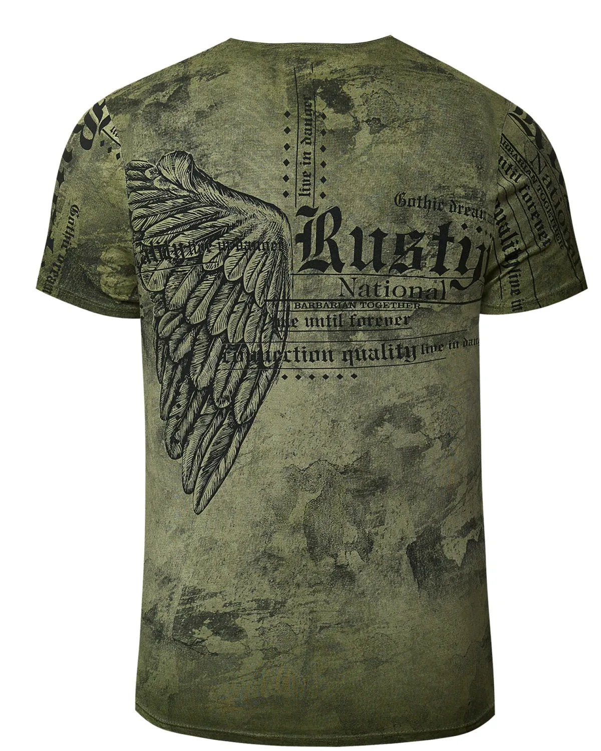 Rusty Neal Gothik t-paita - Vihreä Sale