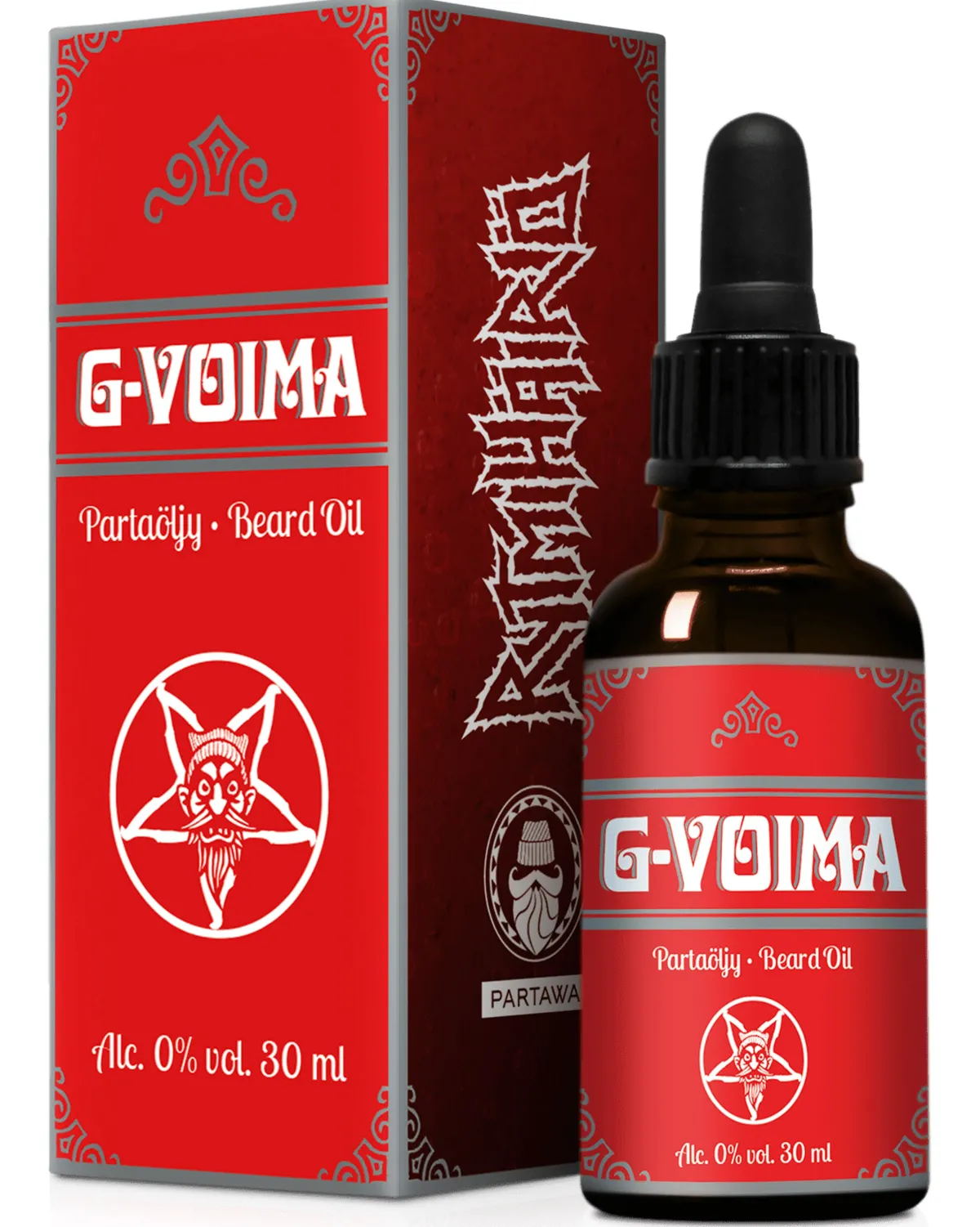 Partawa G-voima partaöljy - 30ml Clearance