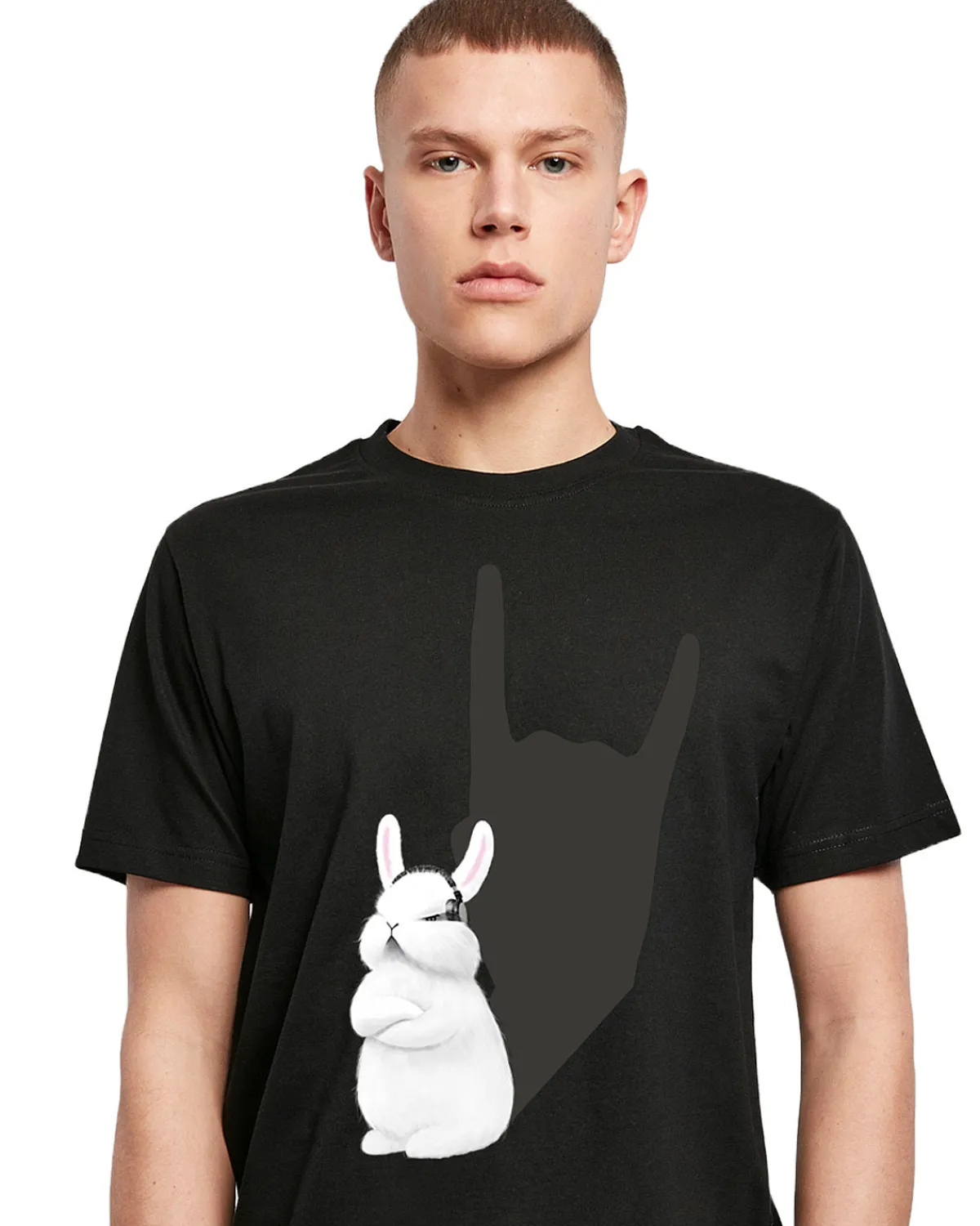 Disturb artist Laura H. Heavybunny t-paita - Musta New