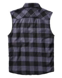 Brandit Hihaton ruutupaita - /Harmaa Musta Discount