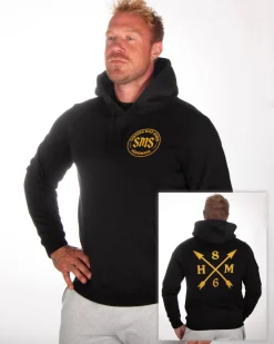 Disturb Clothing Höpömasa Huppari - Musta