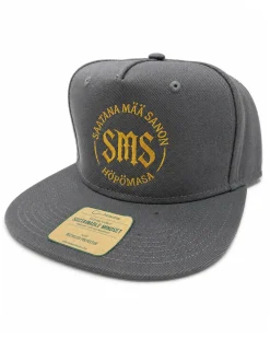 Disturb Clothing Höpömasa snapback - Tummanharmaa Outlet