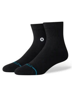 Stance Icon Quarter sukat - Musta