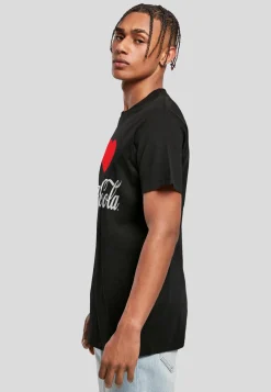 Urban Classics I Love Coke t-paita - Musta Sale