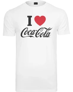 Urban Classics I Love Coke t-paita - Valkoinen