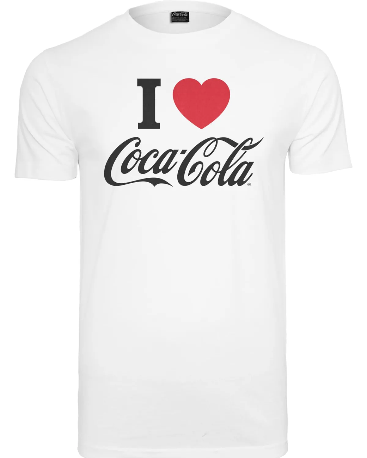 Urban Classics I Love Coke t-paita - Valkoinen