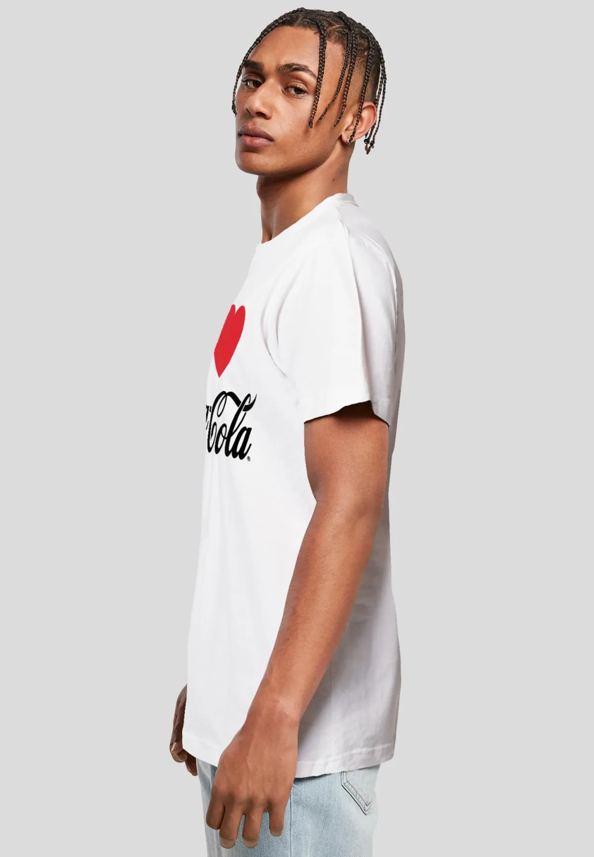 Urban Classics I Love Coke t-paita - Valkoinen