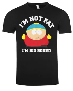 Print Shirt I'm Big Boned t-paita - Musta Clearance