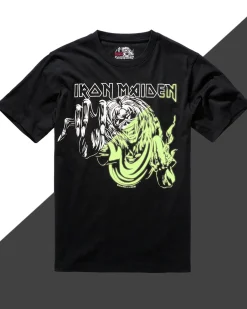 Brandit Iron Maiden Eddy Glow t-paita - Musta Online