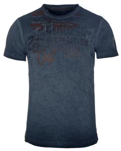 Geographical Norway Jelegant t-paita - Tumman Sininen Clearance