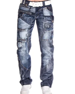 Kosmo Lupo KM001 Ellis farkut - Sininen Denim sininen
