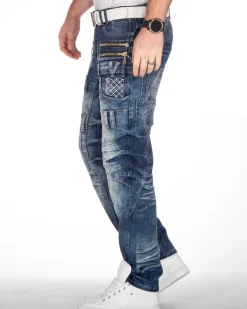 Kosmo Lupo KM009 Felix farkut - Sininen Denim sininen