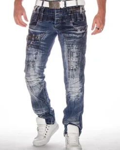 Kosmo Lupo KM020 Kent farkut - Sininen Denim sininen Hot