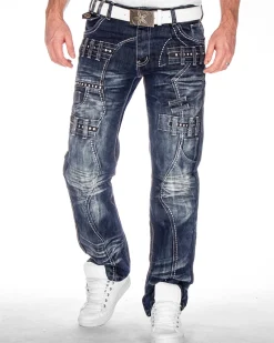 Kosmo Lupo KM8002 Roxton farkut - Sininen Denim sininen Sale