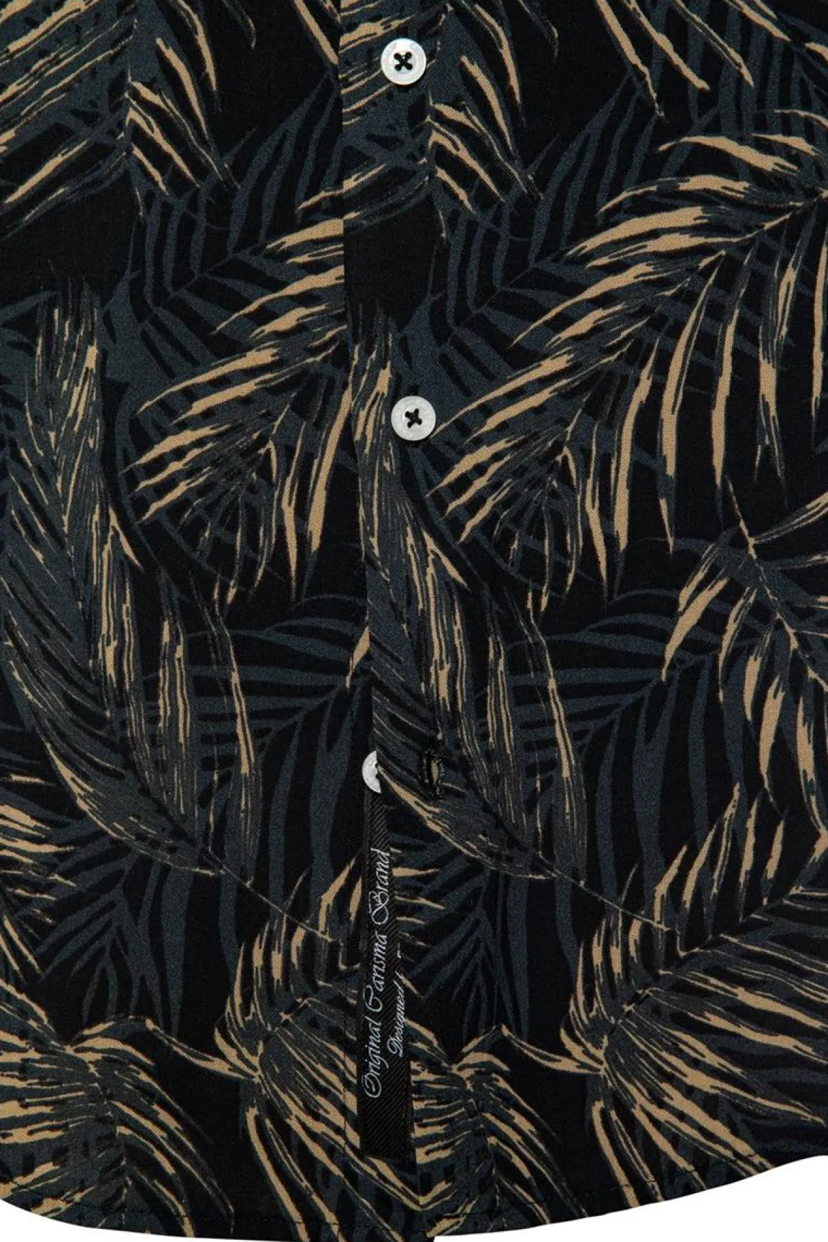 Carisma Leaves kauluspaita - /Beige Musta Clearance