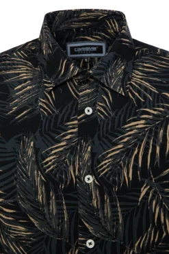Carisma Leaves kauluspaita - /Beige Musta Clearance