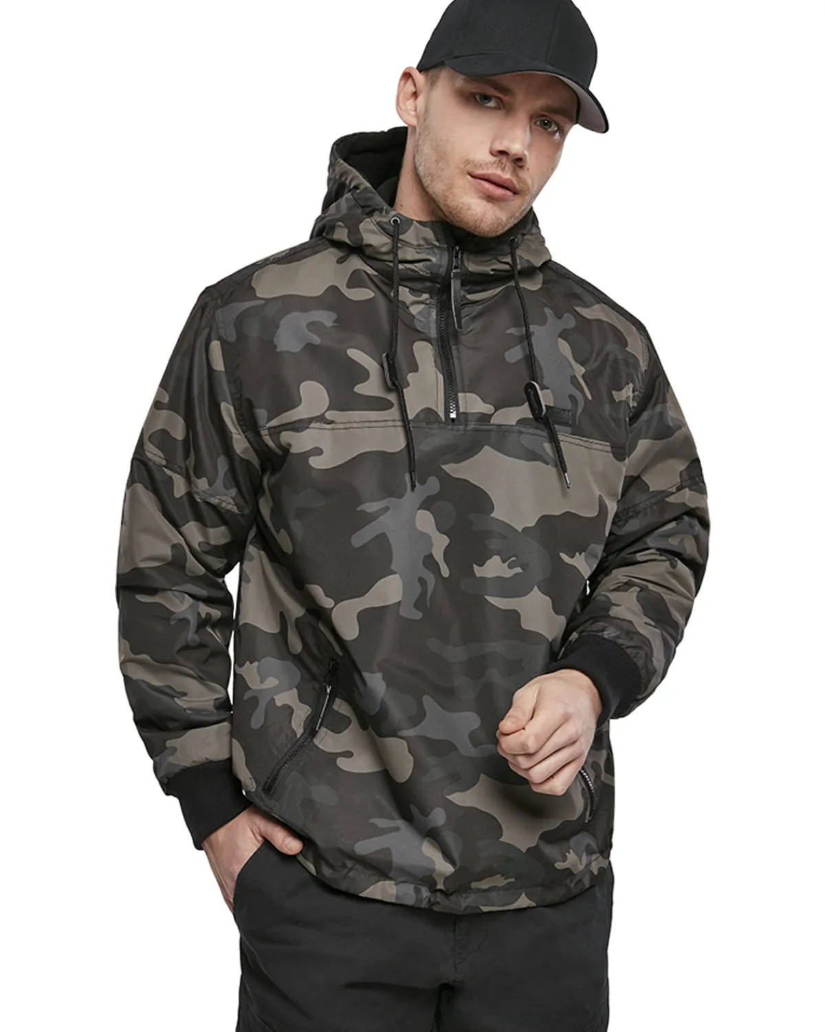 Brandit Luke anorakki - Tumma Camo Hot