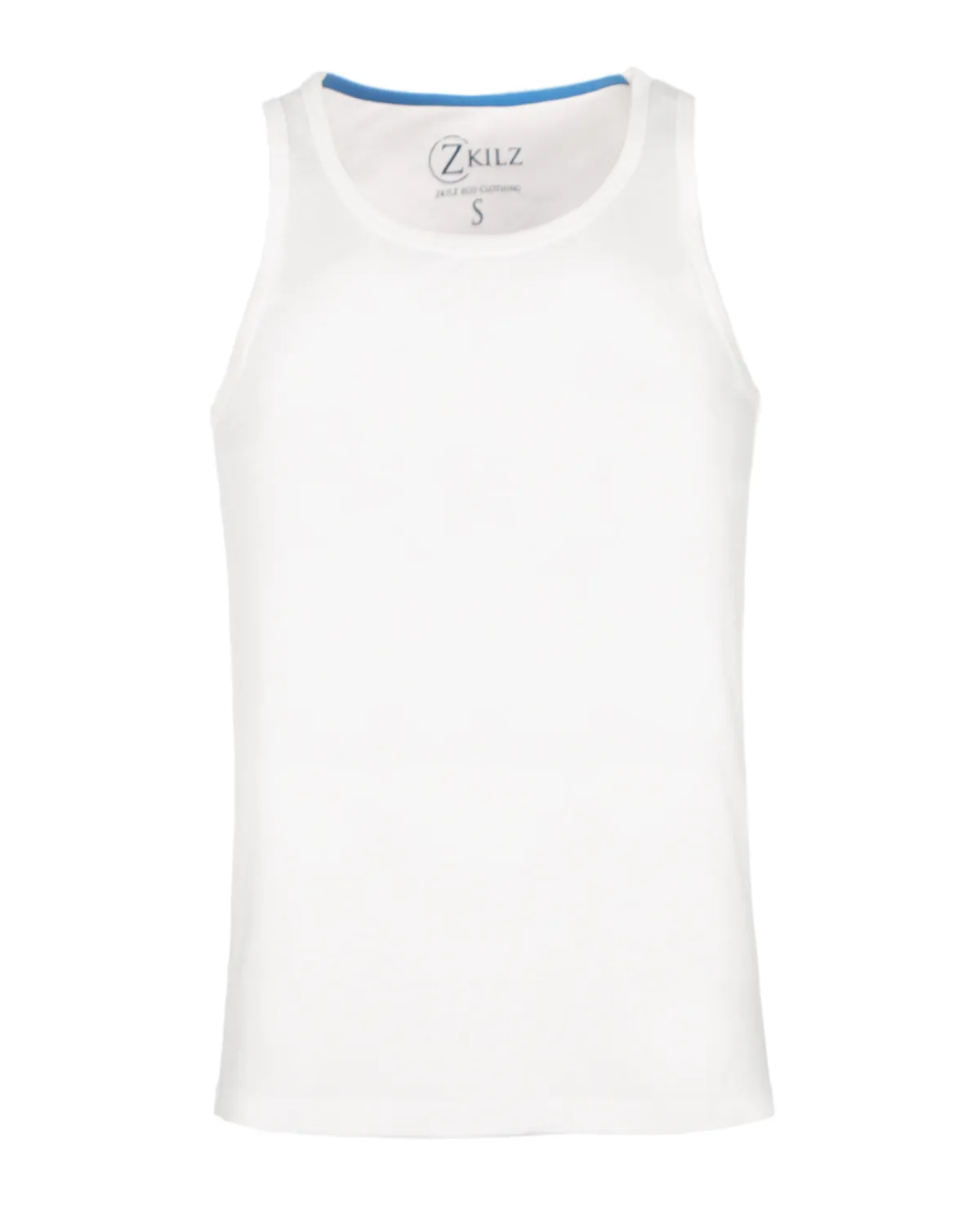 Zkilz Eco Clothing Luomupuuvilla hihaton - Valkoinen New