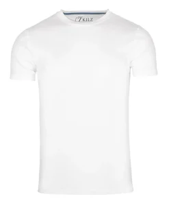 Zkilz Eco Clothing Luomupuuvilla t-paita - Valkoinen Hot