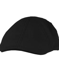 Salon Macon 56 gen linen flat cap - Musta Hot