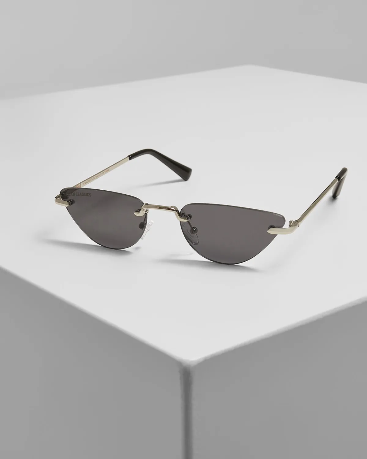 Urban Classics Manhattan 2-pack aurinkolasit - Musta/Oranssi Clearance