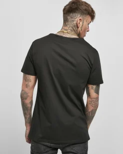 Urban Classics Marvel logo t-paita - Musta Discount