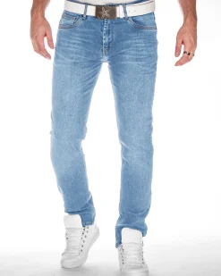 Rusty Neal Melvin farkut - Vaaleansininen Denim vaalea Online