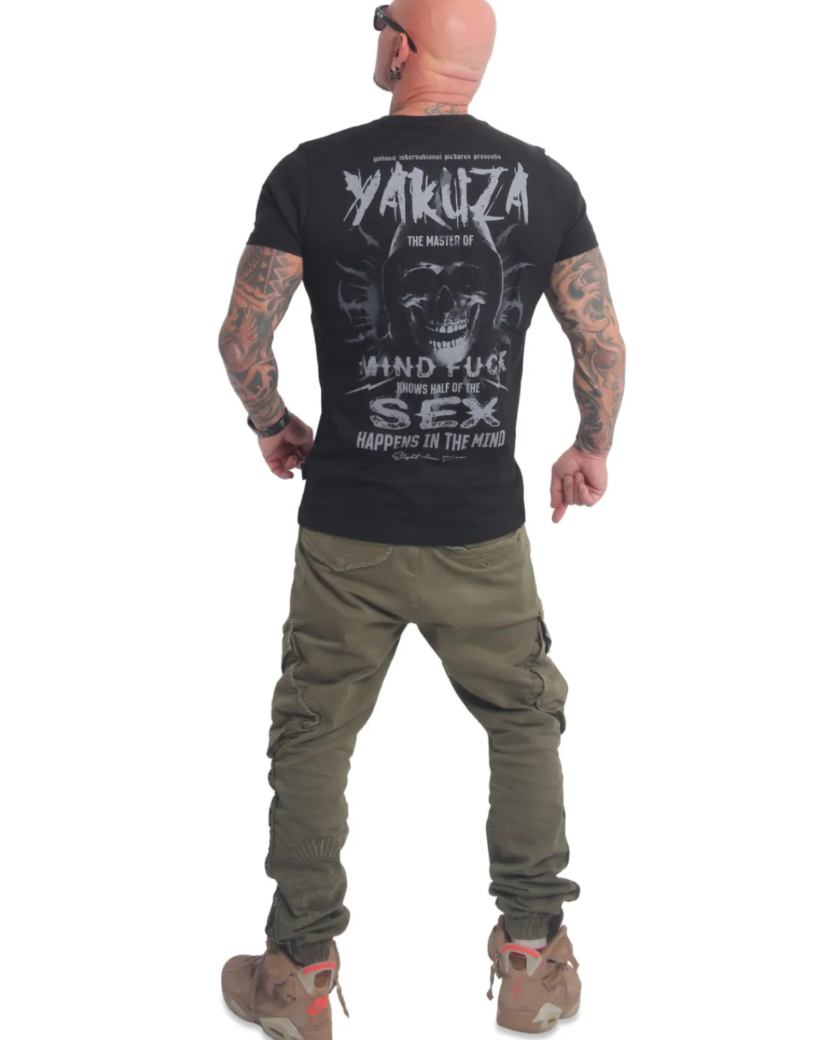 Yakuza Ink Mind t-paita - Musta Sale