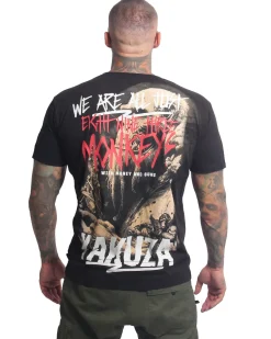 Yakuza Ink Monkeys t-paita - Musta New