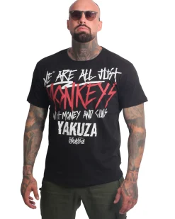 Yakuza Ink Monkeys t-paita - Musta New