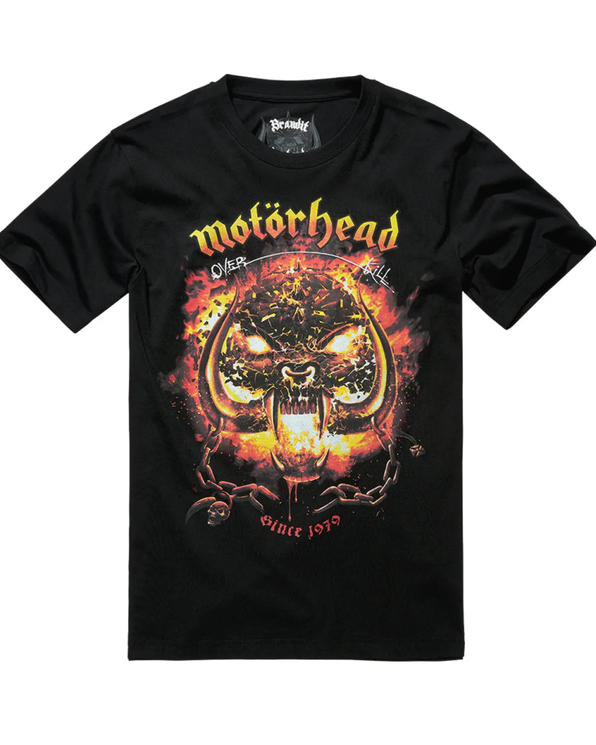 Brandit Motörhead Overkill t-paita - Musta Best