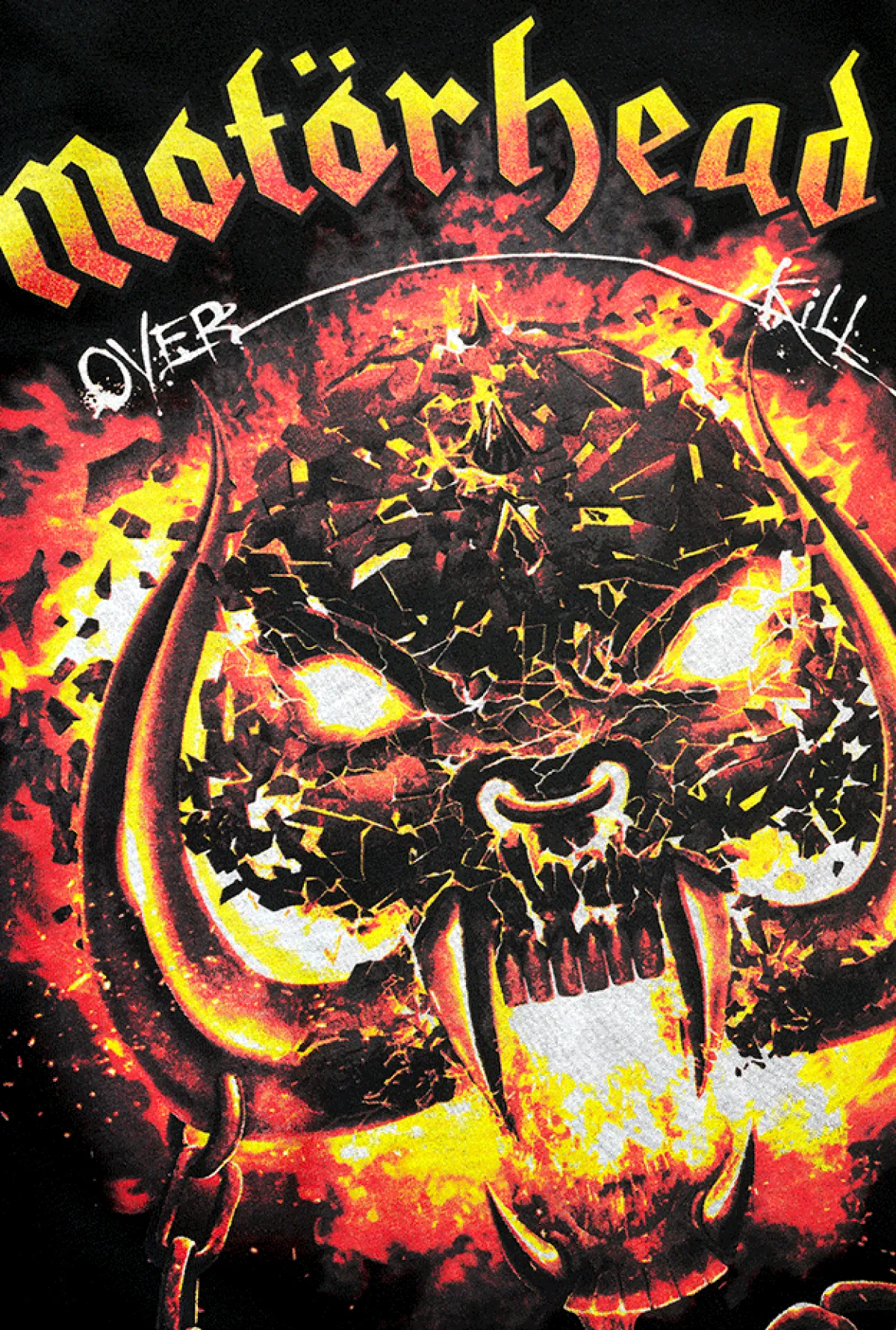 Brandit Motörhead Overkill t-paita - Musta Best