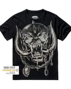 Brandit Motörhead warping t-paita - Musta Hot