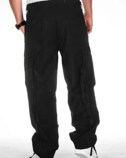 Brandit M-65 Vintage reisitaskuhousut - Musta Discount