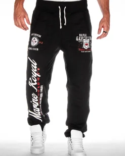Disturb Clothing Naval collegehousut - /Valkoinen Musta Discount
