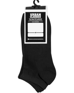 Urban Classics No show sukat 5-pack - Musta New