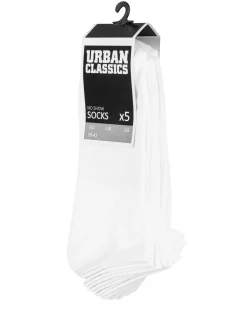 Urban Classics No show sukat 5-pack - Valkoinen Sale