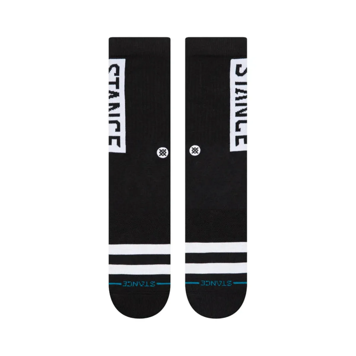 Stance OG Crew sukat - Musta Sale