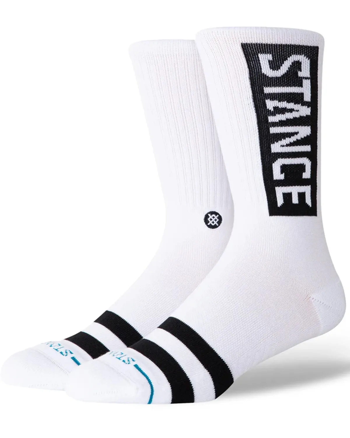 Stance OG Crew sukat - Valkoinen New