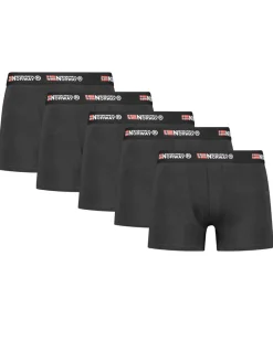 Geographical Norway Opus bokserit 5-pack - Musta Discount