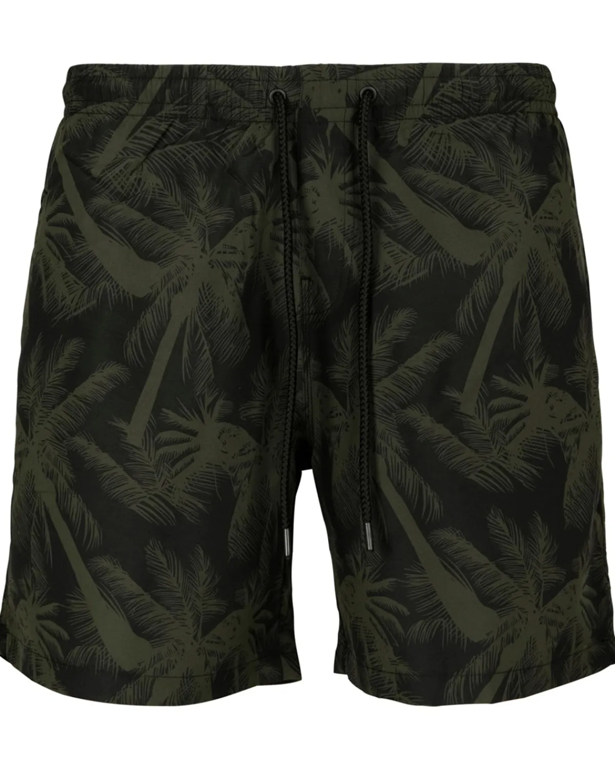 Urban Classics Pattern Palm uimashortsit - /Vihreä Musta Discount