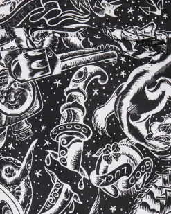 Urban Classics Pattern Tattoo uimashortsit - /Valkoinen Musta Online